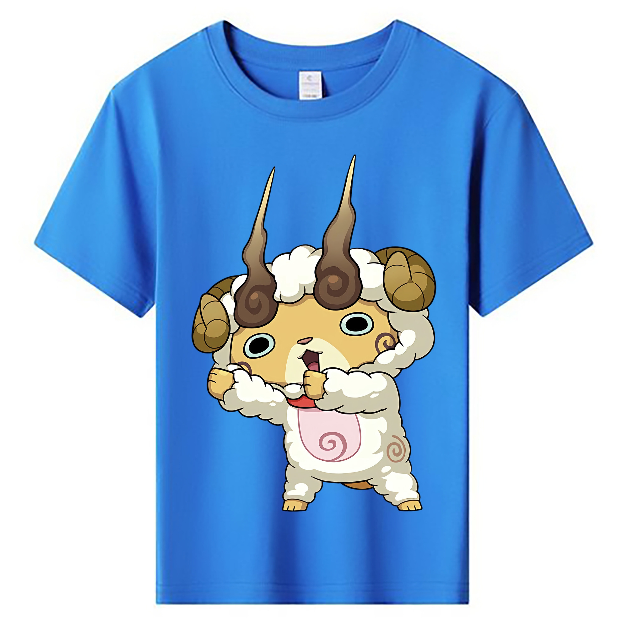 （画像用） 妖怪ウォッチ Yo-kai Watch 綿100％キッズTシャツ（フロントプリント）
